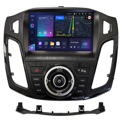Штатная магнитола Teyes CC3L 4+64 Gb Ford FOCUS 3 2012-2019 A-MOD black UV 9"