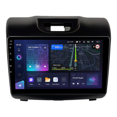 Штатна магнітола Teyes CC3L 4+64 Gb Isuzu D-MAX CHEVROLET S10 COLORADO BLAZER 2015-2018 (верхняя кнопка аварийки) 9"
