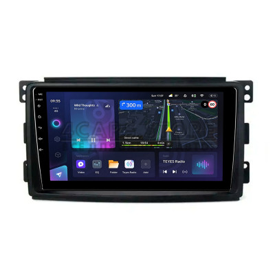 Штатная магнитола Teyes CC3L 4+64 Gb Mercedes Benz Smart 2006-2009 9"