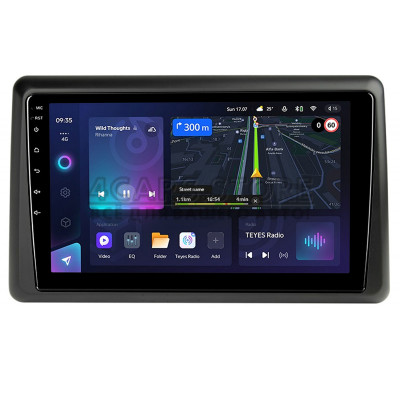 Штатна магнітола Teyes CC3L 4+64 Gb Renault Express 2021 Duster 2021 9"