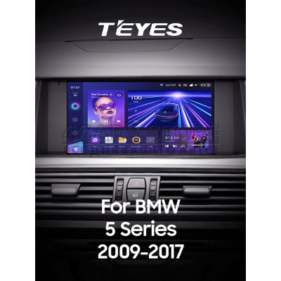 Штатна магнітола Teyes CC3 4+64 Gb BMW 5 Series F10 F11 NBT 2013-2017 9" 2k (L3)
