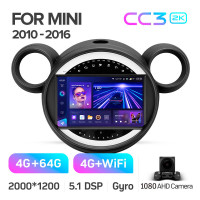 Штатна магнітола Teyes CC3 4+64 Gb BMW Mini (F2) 2010-2016 9" 2k (L3)