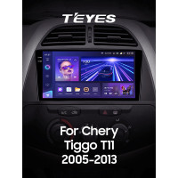 Штатная магнитола Teyes CC3 4+64 Gb Chery Tiggo T11 1 2005 - 2013 9" 2k