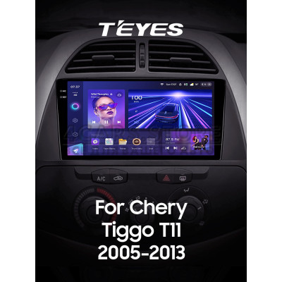Штатна магнітола Teyes CC3 4+64 Gb Chery Tiggo T11 1 2005 - 2013 9" 2k