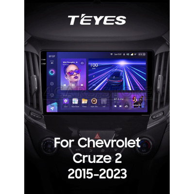 Штатная магнитола Teyes CC3 4+64 Gb Chevrolet Cruze 2 2015-2023 9" 2k