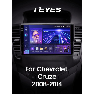 Штатна магнітола Teyes CC3 4+64 Gb Chevrolet Cruze J300 2008-2014 9" 2k