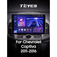 Штатна магнітола Teyes CC3 6+128 Gb Chevrolet Captiva 1 (F2) 2011-2016 10" 2k