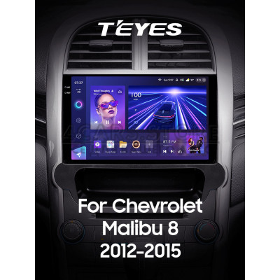 Штатна магнітола Teyes CC3 6+128 Gb Chevrolet Malibu 8 2012-2015 9" 2k
