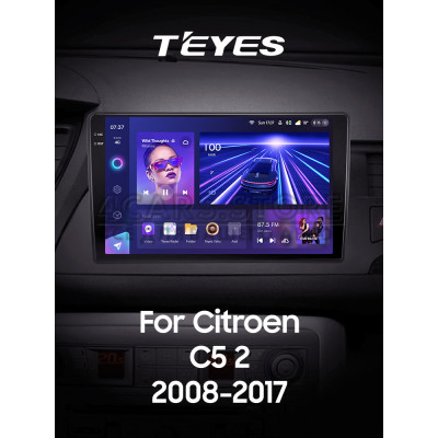 Штатна магнітола Teyes CC3 4+64 Gb Citroen C5 2 2008-2017 (F1) 9" 2k (L1)