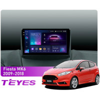 Штатная магнитола Teyes CC3 4+64 Gb Ford Fiesta Mk 6 (F1) 2009-2018 (A) 9" 2k