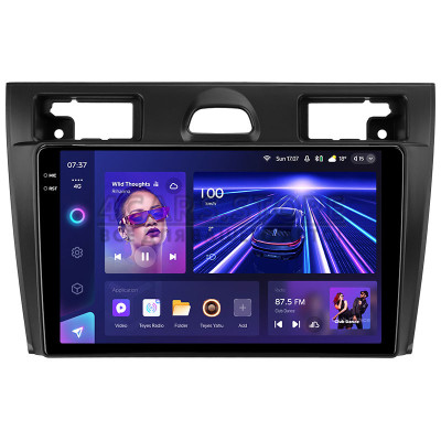 Штатная магнитола Teyes CC3 4+64 Gb Ford Fiesta Mk VI 5 Mk5 2002 - 2008 9" 2k