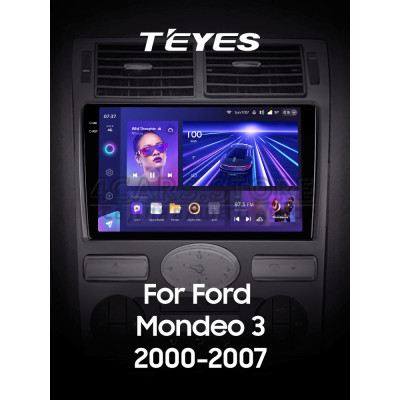 Штатна магнітола Teyes CC3 4+64 Gb Ford Mondeo 3 2000-2007 (F2) 9" 2k