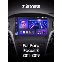 Штатная магнитола Teyes CC3 6+128 Gb Ford Focus 3 Mk 3 2011-2019 9" 2k (L1)