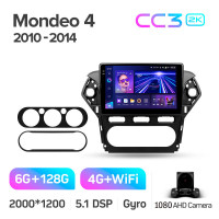 Штатная магнитола Teyes CC3 6+128 Gb Ford Mondeo 4 2011-2014 10" 2k