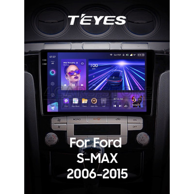 Штатна магнітола Teyes CC3 4+64 Gb Ford S-MAX 1 2006-2015 (F1) 9" 2k