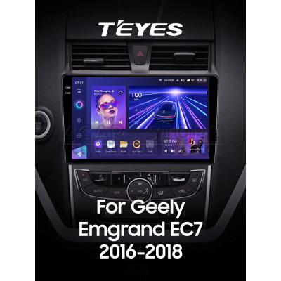 Штатна магнітола Teyes CC3 4+64 Gb Geely Emgrand EC7 1 2016-2018 9" 2k