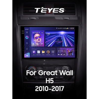 Штатна магнітола Teyes CC3 4+64 Gb Great Wall Hover Haval H5 1 2010-2017 9" 2k