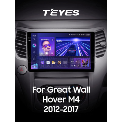 Штатна магнітола Teyes CC3 4+64 Gb Great Wall Hover M4 1 2012-2017 10" 2k