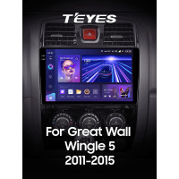 Штатна магнітола Teyes CC3 4+64 Gb Great Wall Wingle 5 2011-2015 10" 2k