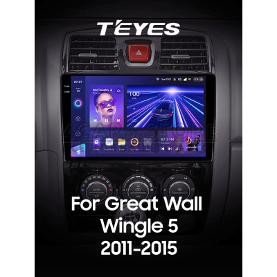 Штатная магнитола Teyes CC3 4+64 Gb Great Wall Wingle 5 2011-2015 10" 2k