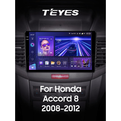 Штатна магнітола Teyes CC3 4+64 Gb Honda Accord 8 2008-2012 9" 2k