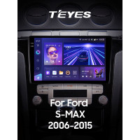 Штатна магнітола Teyes CC3 6+128 Gb Ford S-MAX 1 2006-2015 (F1) 9" 2k