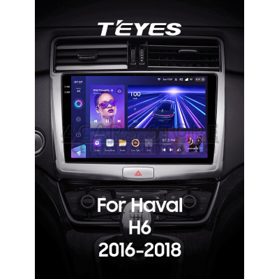 Штатная магнитола Teyes CC3 6+128 Gb GREAT WALL Hover Haval H6 2016-2018 10" 2k