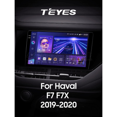 Штатная магнитола Teyes CC3 6+128 Gb GREAT WALL Hover Haval F7 F7X 2019-2020 9" 2k