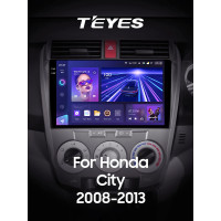 Штатна магнітола Teyes CC3 6+128 Gb Honda City 2008-2013 10" 2k