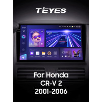 Штатна магнітола Teyes CC3 4+64 Gb Honda CR-V 2 CRV 2001-2006 9" 2k