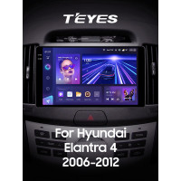 Штатна магнітола Teyes CC3 4+64 Gb Hyundai Elantra 4 HD 2006-2012 9" 2k