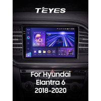 Штатна магнітола Teyes CC3 4+64 Gb Hyundai Elantra 6 2018-2020 (B) 9" 2k