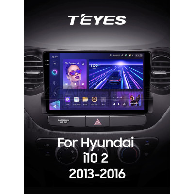 Штатна магнітола Teyes CC3 4+64 Gb Hyundai i10 2013-2016 9" 2k (L1)