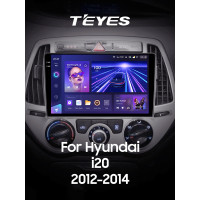 Штатна магнітола Teyes CC3 4+64 Gb Hyundai i20 2 2012-2014 9" 2k