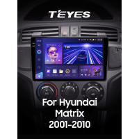 Штатна магнітола Teyes CC3 4+64 Gb Hyundai Matrix 2001 - 2010 9" 2k