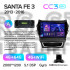 Штатна магнітола Teyes CC3 4+64 Gb Hyundai Santa Fe 3 2013-2016 (A) 9" 2k