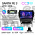 Штатная магнитола Teyes CC3 4+64 Gb Hyundai Santa Fe 3 2013-2016 (C) 9" 2k (L1)