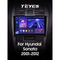 Штатна магнітола Teyes CC3 4+64 Gb Hyundai Sonata EF 2001-2012 9" 2k