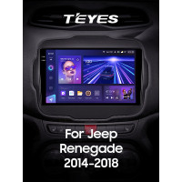 Штатна магнітола Teyes CC3 4+64 Gb Jeep Renegade 2014-2018 9" 2k