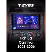 Штатная магнитола Teyes CC3 4+64 Gb Kia Carnival UP GQ 2002-2006 9" 2k