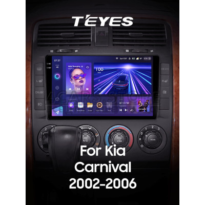 Штатная магнитола Teyes CC3 4+64 Gb Kia Carnival UP GQ 2002-2006 9" 2k