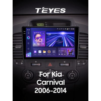 Штатная магнитола Teyes CC3 4+64 Gb Kia Carnival VQ 2006-2014 9" 2k
