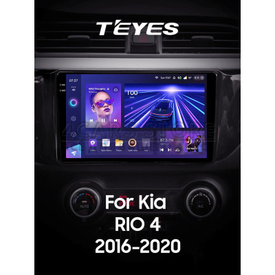 Штатна магнітола Teyes CC3 4+64 Gb Kia RIO 4 2016-2020 (B) 9" 2k