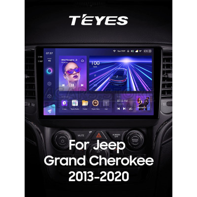 Штатная магнитола Teyes CC3 6+128 Gb Jeep Grand Cherokee WK2 2013-2020 (F1) 9" 2k (L1)