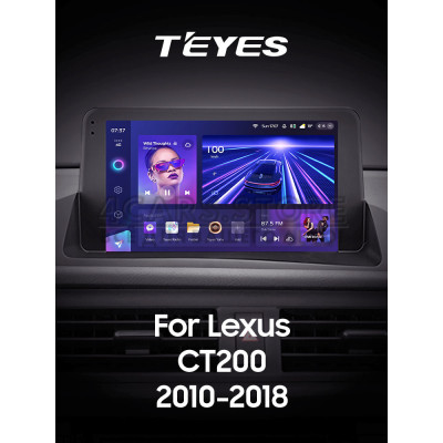 Штатная магнитола Teyes CC3 4+64 Gb Lexus CT CT200 CT200h 2010-2018 9" 2k (L2)