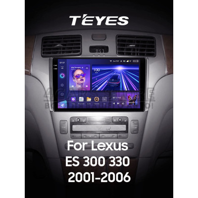 Штатна магнітола Teyes CC3 4+64 Gb Lexus ES300 ES 300 ES330 XV30 ES 330 2001-2006 9" 2k (L2)