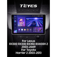 Штатная магнитола Teyes CC3 4+64 Gb RX300 RX330 RX350 RX400H Toyota harrier 2003-2009 9"