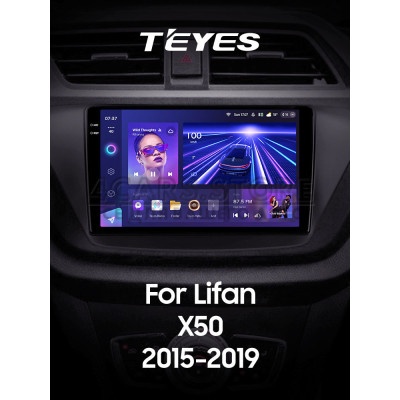 Штатна магнітола Teyes CC3 4+64 Gb Lifan X50 2015-2019 9" 2k