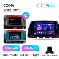 Штатна магнітола Teyes CC3 4+64 Gb Mazda CX5 CX-5 CX 5 1 KE 2012-2015 (C) 9" 2k