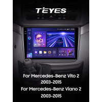 Штатная магнитола Teyes CC3 4+64 Gb Mercedes-Benz Vito 2 Viano 2 W639 2003-2015 10" 2k